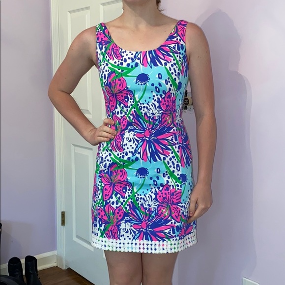 Lilly Pulitzer Dresses & Skirts - Lilly Pulitzer Shift Dress Purple pink hues